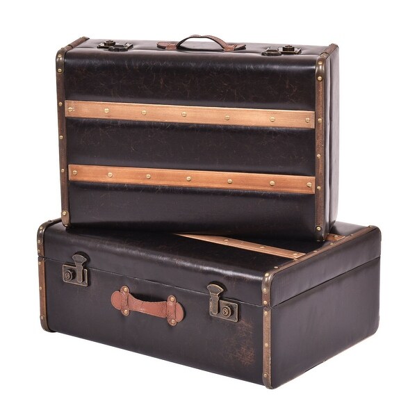 suitcase train set