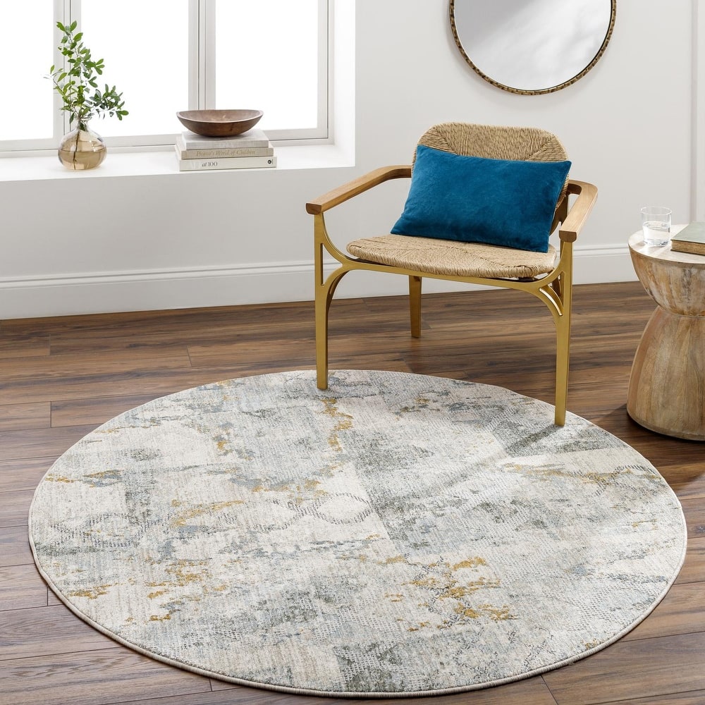 Livabliss Mid-Century Modern Dresden Abstract Area Rug