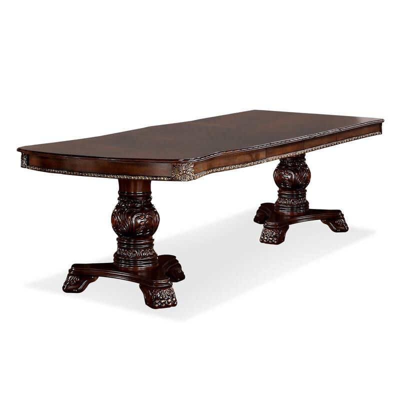 Abiba Traditional Brown 5-Piece Dining Table Set by Furniture of America