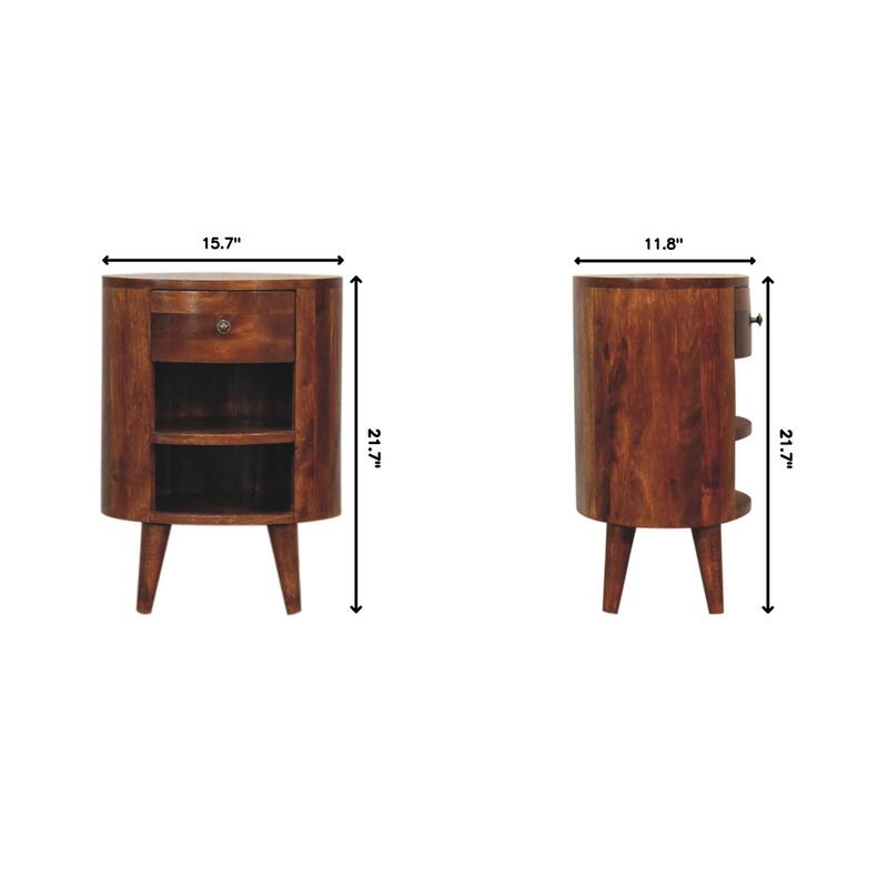 Solid wood Cortez Nightstand