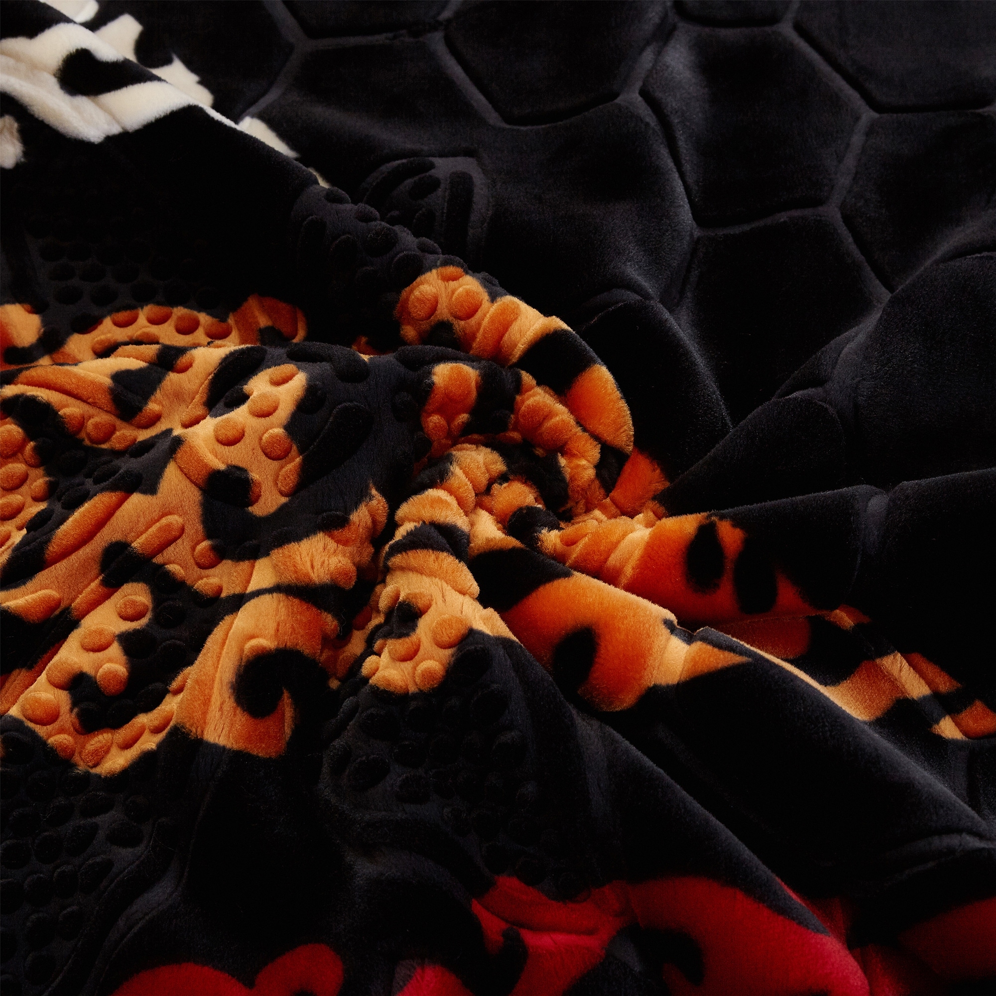 Heavy Korean Mink Fleece King Size Blanket Red