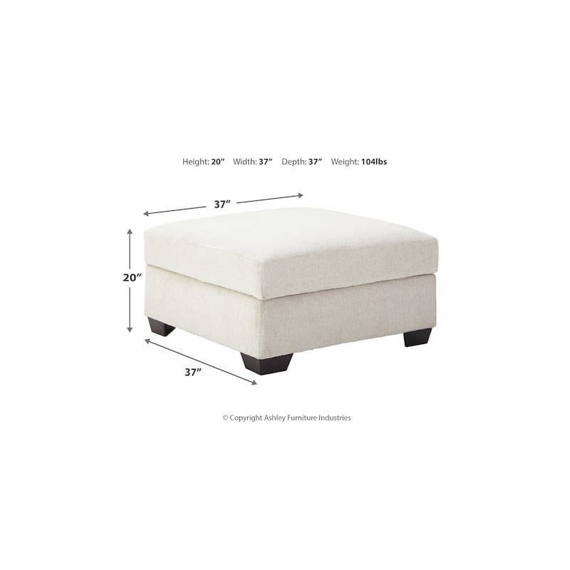 Signature Design by Ashley Cambri White 2-Piece Upholstery Package - 58" W x 54" D x 39" H