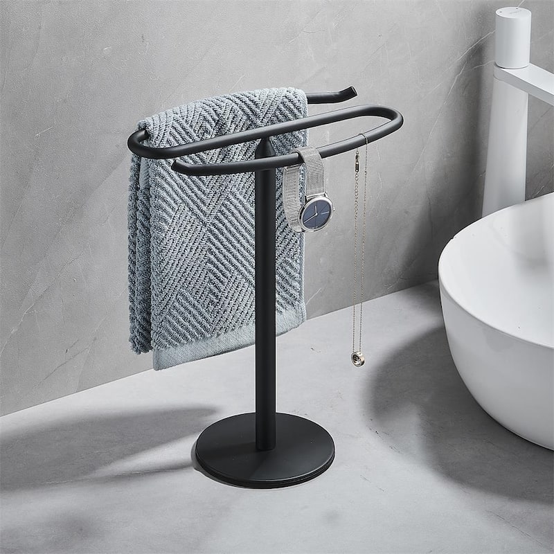 Countertop Towel Stand - Black