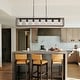 preview thumbnail 3 of 7, Roundhil 7-light Modern Farmhouse Kitchen Island Pendant Lighting