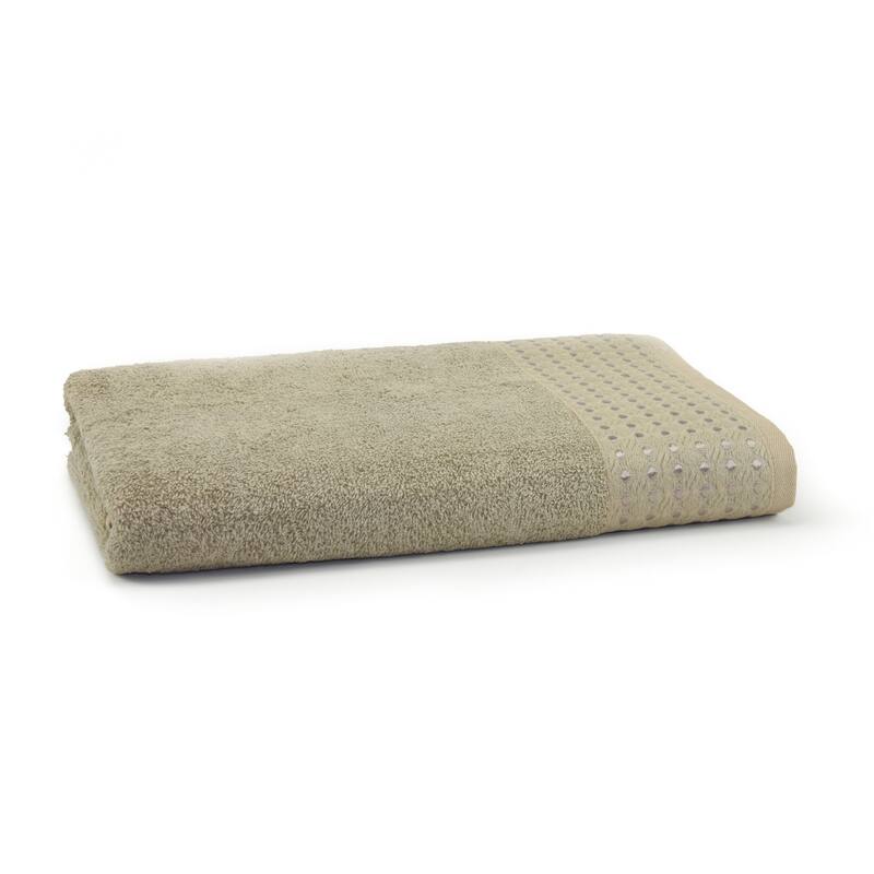 East'N Blue Petek Turkish Cotton Bath Towel (Pack of 1) - Sage