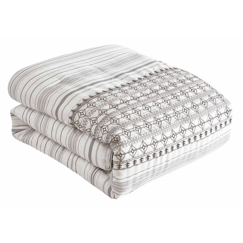 Riverbrook Home Aiken Grey 10 Piece Bed in a Bag