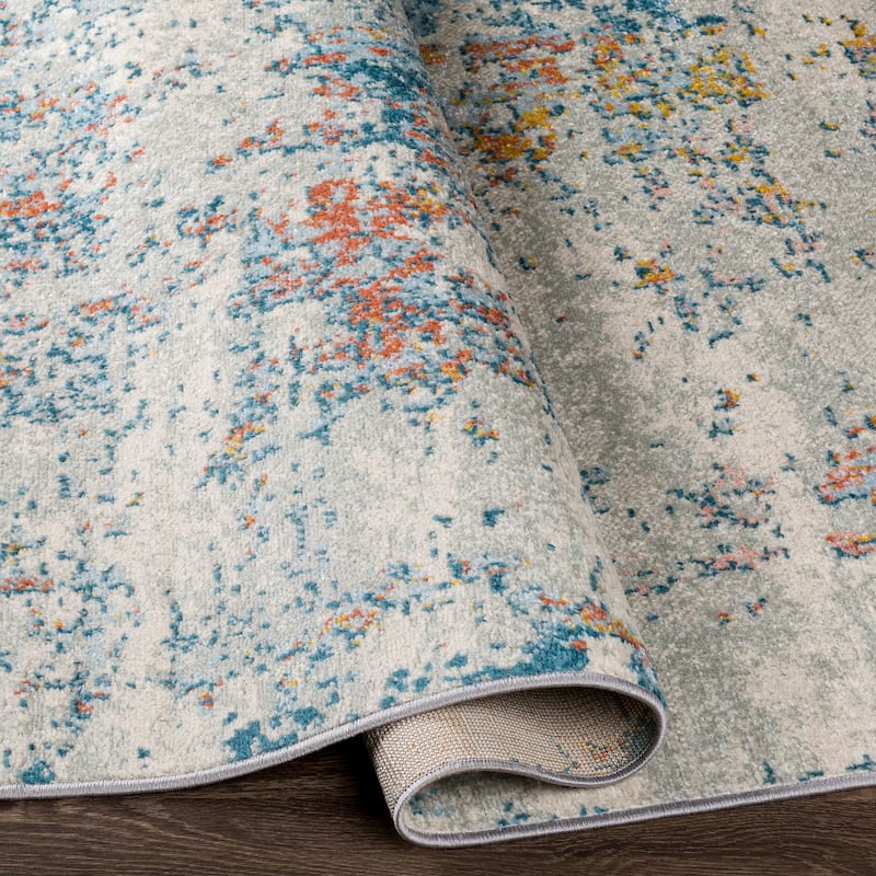 Livabliss Aveza Modern Abstract Polypropylene Area Rug