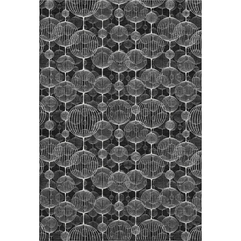 Premium Washable Super Soft Modern Chic Stripe Mayfield Rug