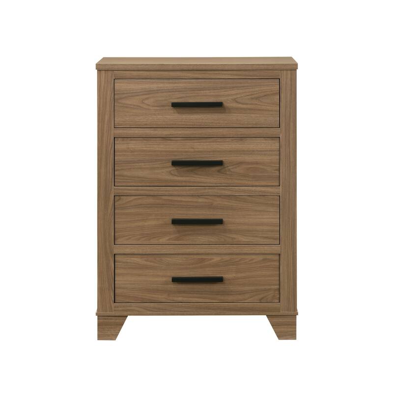 Furniture of America Nyess Modern Chestnut Brown 6-Piece Wood Kids Bedroom Set