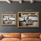 preview thumbnail 4 of 7, The Clipper & the Liberty Premium Framed Canvas- Ready to Hang