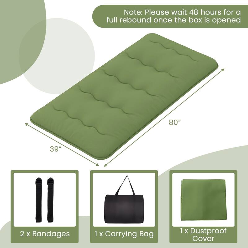 Foldable Floor Mattress for Sleeping with Storage Bag
