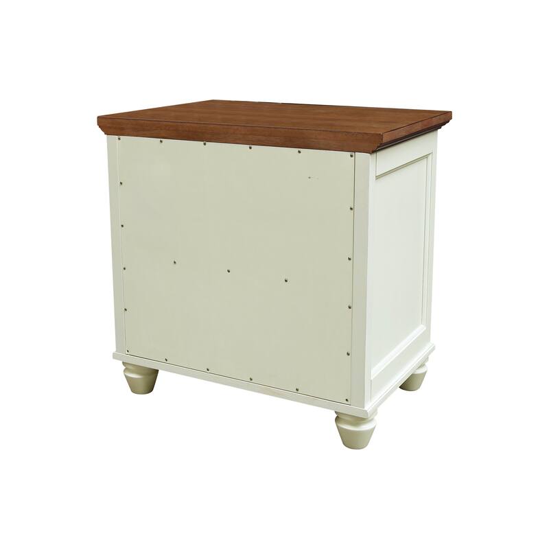 International Concepts Solid Wood 1-Drawer Nightstand