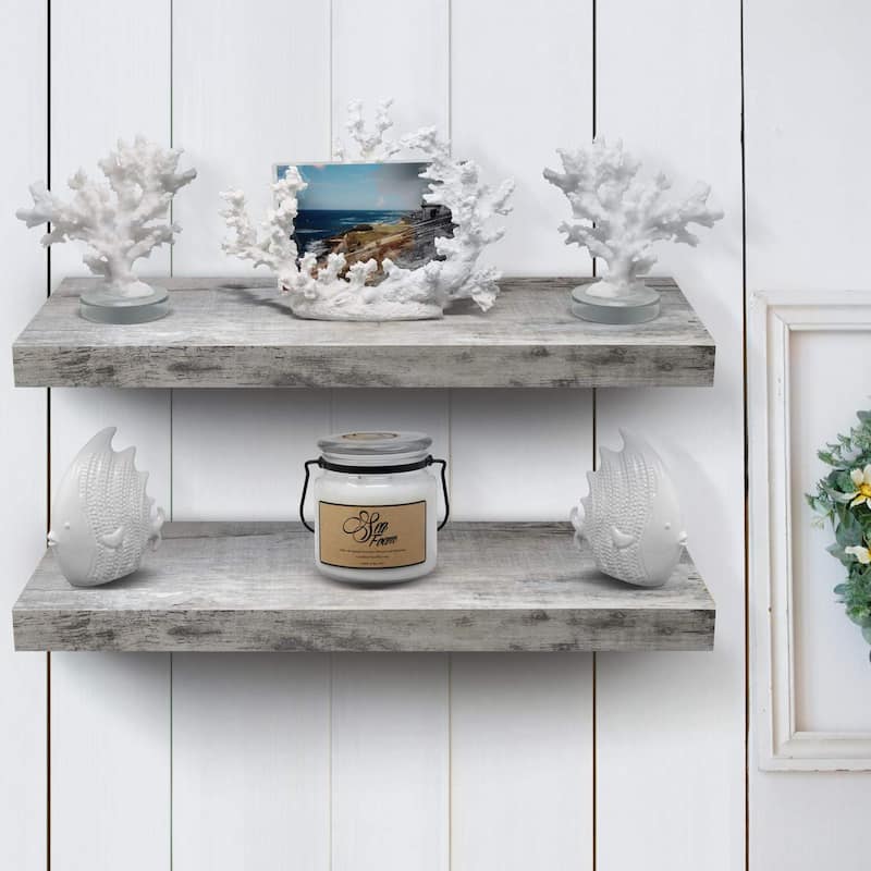 Floating Shelf, Hanging Wall Shelves Decoration Extra Long 24 Inch - 24" L X 9" W X 1.50"H