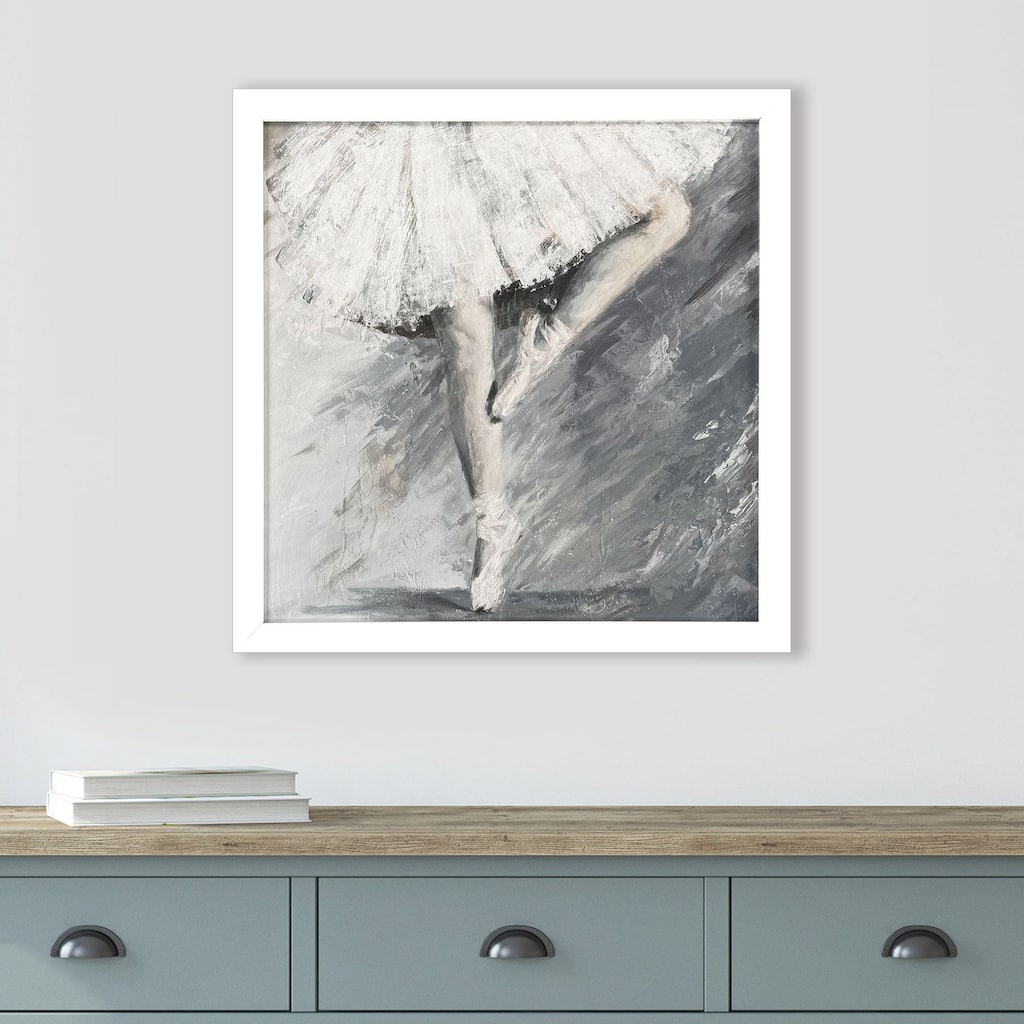 Paragon Ballerina Non-Glass Framed Art