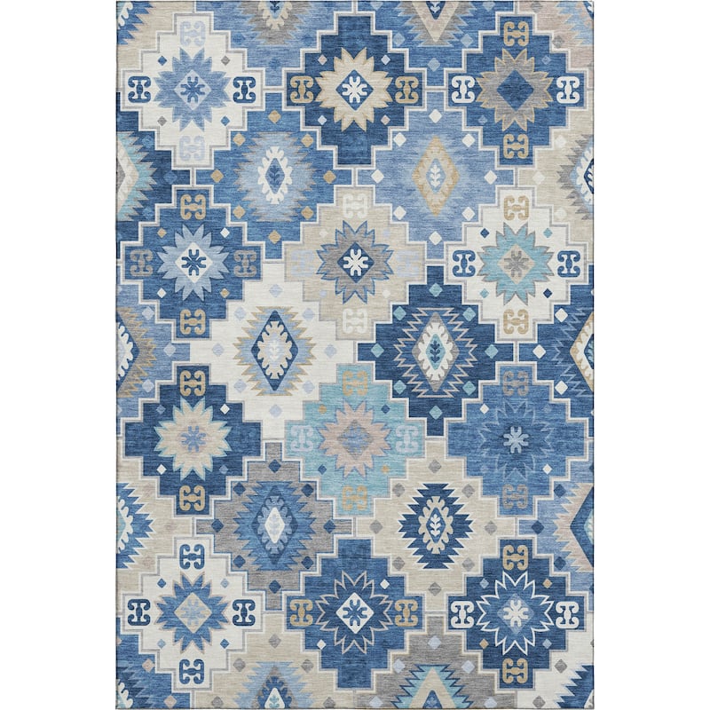 Premium Washable Super Soft Southwest Tribal Mayfield Rug