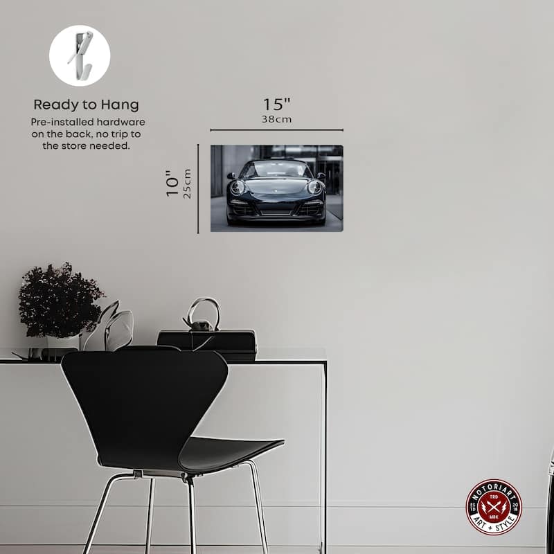 Notoriart Classy Car Gallery Wrapped Car 1 Piece Canvas Wall Art