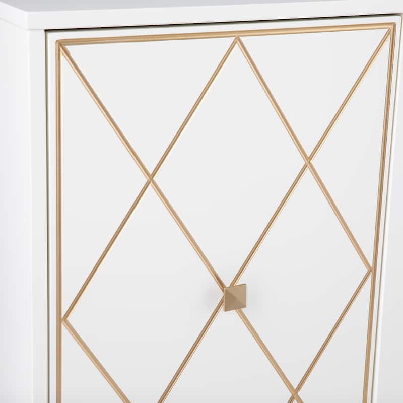 SEI Furniture Marradi Media TV Stand with Storage for TV's up to 60 in