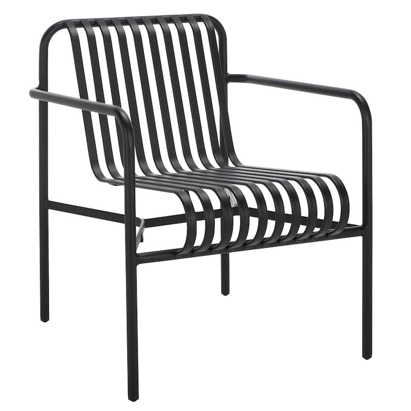 SAFAVIEH Outdoor Patio Furniture Core Armchair (Set of 2), Fully Assembled - 26"W x 28"D x 32"H