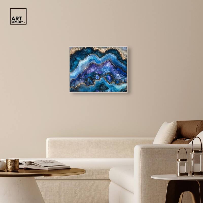 Galactic Geode II Canvas by Art Remedy