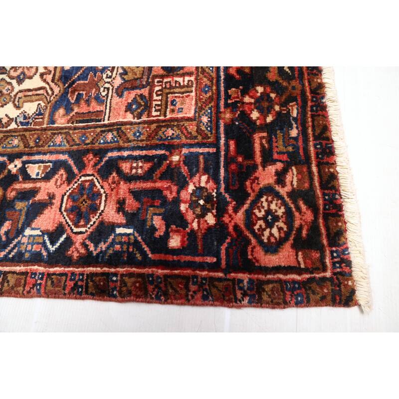 ECARPETGALLERY Hand-knotted Sarabi Dark Copper Wool Rug - 6'6 x 9'6