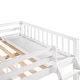 preview thumbnail 6 of 17, Sturdy Solid Pine Full Over Twin & Twin Triple Bunk Bed with Drawers & Guardrails, Converts into 3 Separate Beds