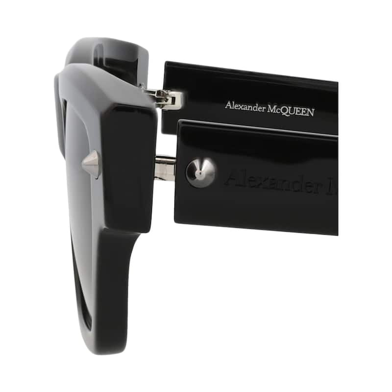 Alexander McQueen Square-Frame Recycled Acetate Sunglasses - NS