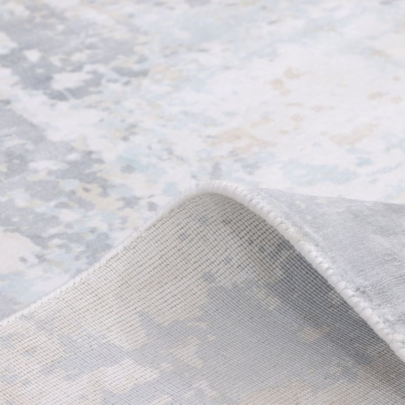 Overton Handmade Modern Contemporary Abstract Area Rug