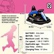 preview thumbnail 34 of 43, 6V Kids Ride on Electric Go Kart Bumper Car W/Parents Remote Control,Three Speed Adjustable and LED Lights