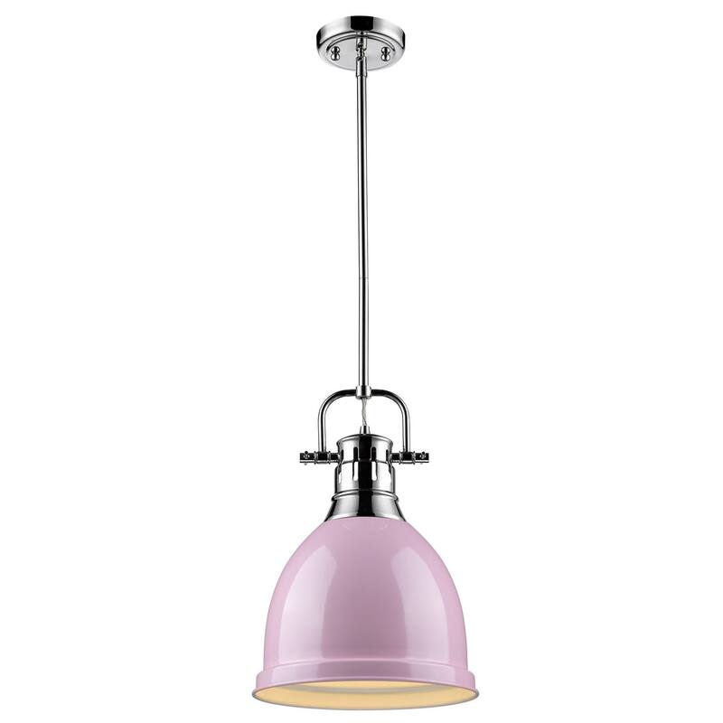 Golden Lighting Duncan Single Light 9" Wide Mini Pendant