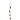 Gnomies Bell Swag Decorative Bells Holiday Decor Multicolor Metal 31in H x 2.25in L x 2.25in W for Christmas