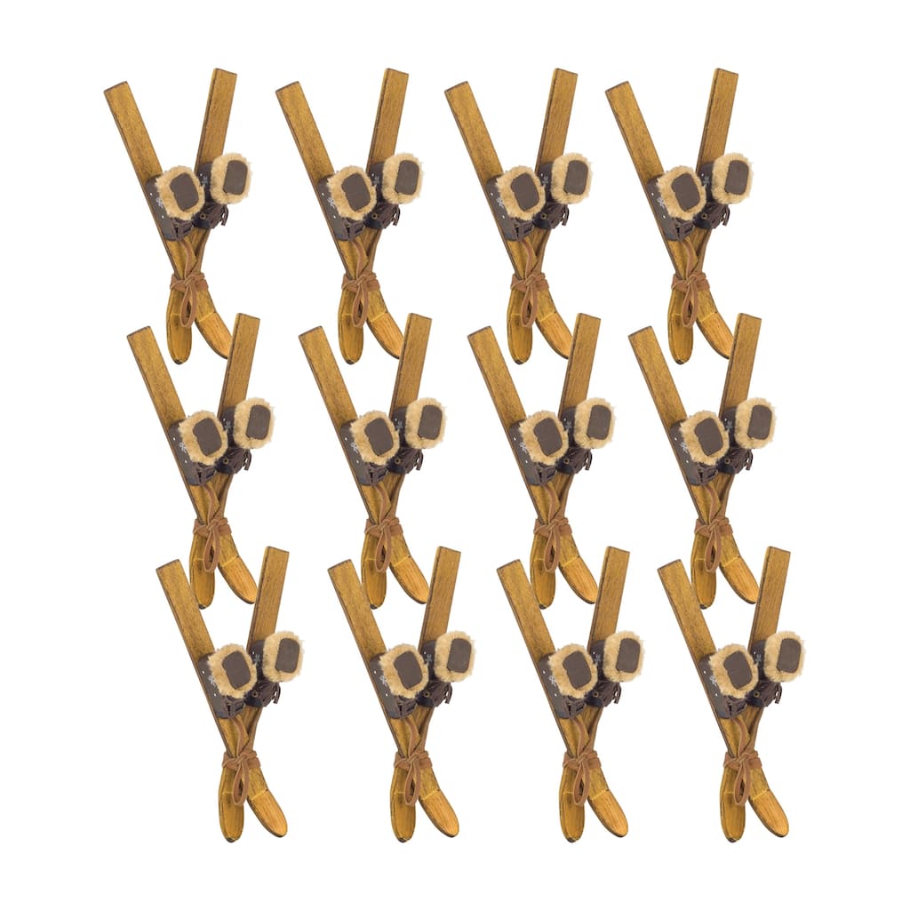 Ski and Boot Ornament (Set of 12)
