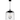 Selma 3-Light Matte Black Pendant Light