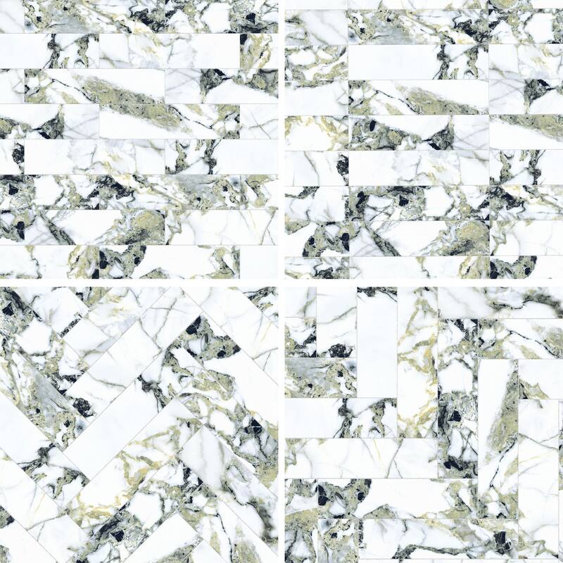 Merola Tile Touche Jade 2-7/8" x 11-3/4" Porcelain Floor and Wall Tile