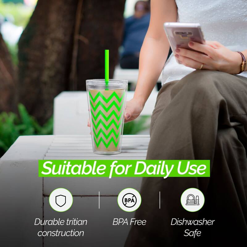 Copco Minimus Tumbler With Removable Straw And Double Wall Insulation - 24 oz.