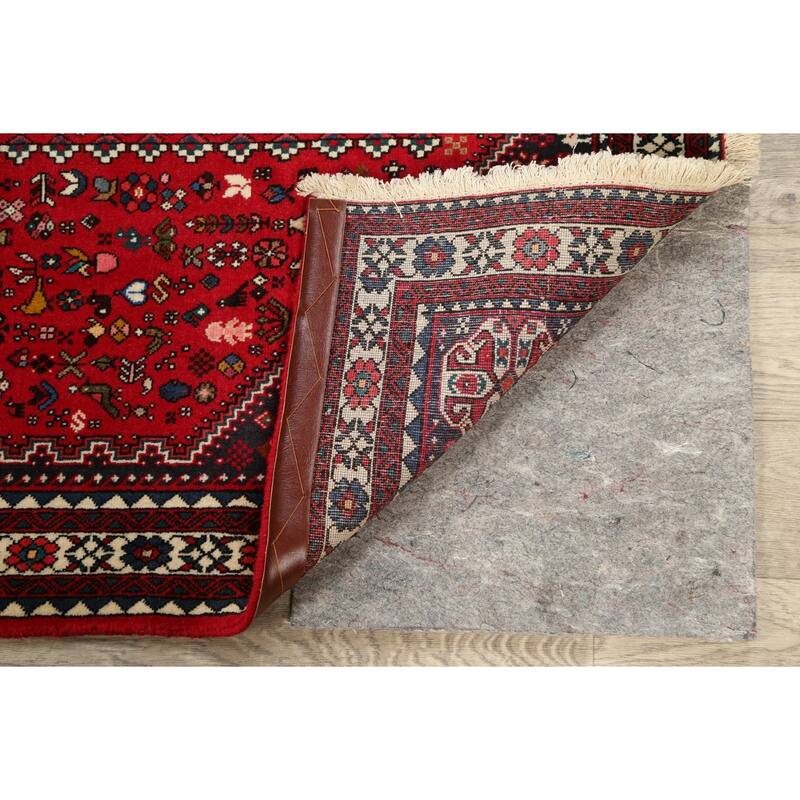 Tribal Vegetable Dye Abadeh Nafar Persian Area Rug Wool Hand-knotted - 3'5" x 5'3"
