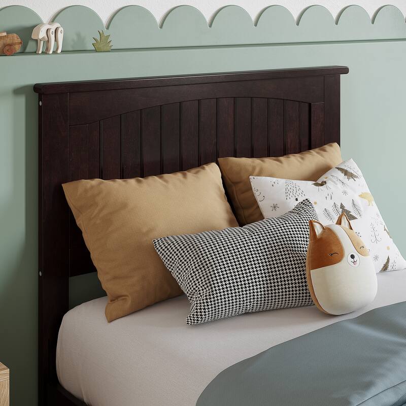 Naples Solid Wood Low Profile Platform Bed