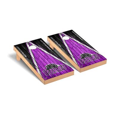 Prairie View A&M Panthers Weathered Cornhole Board Set