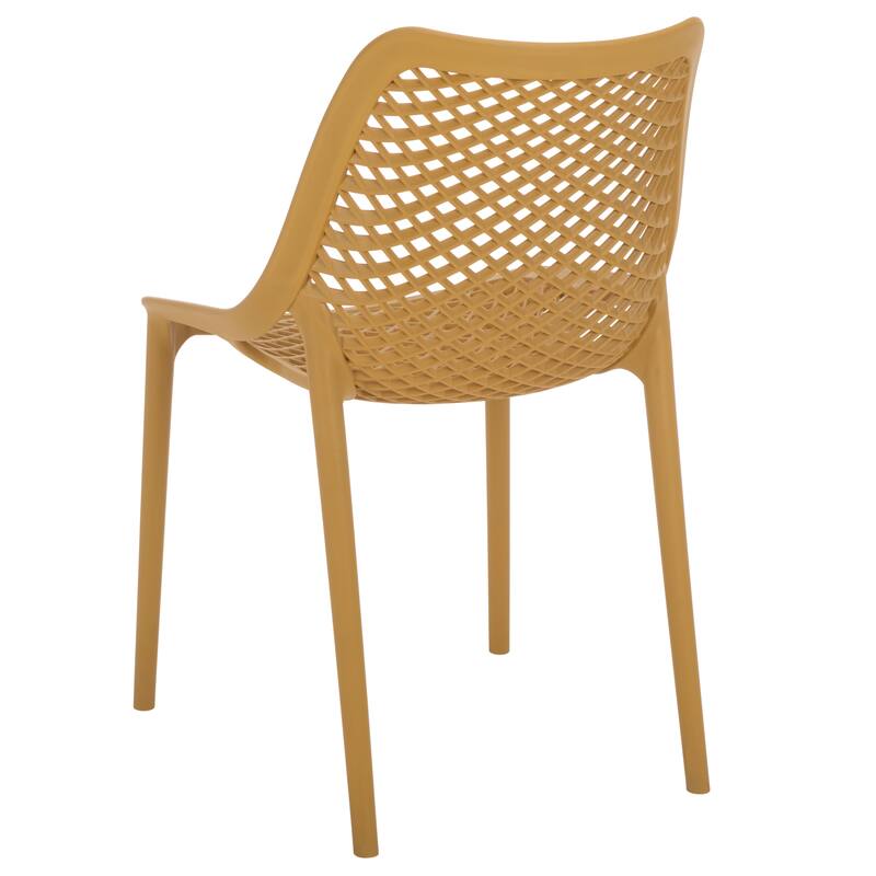 SAFAVIEH Outdoor Living Leila Dining Chair (Set of 2) - 20"W x 24"D x 32"H