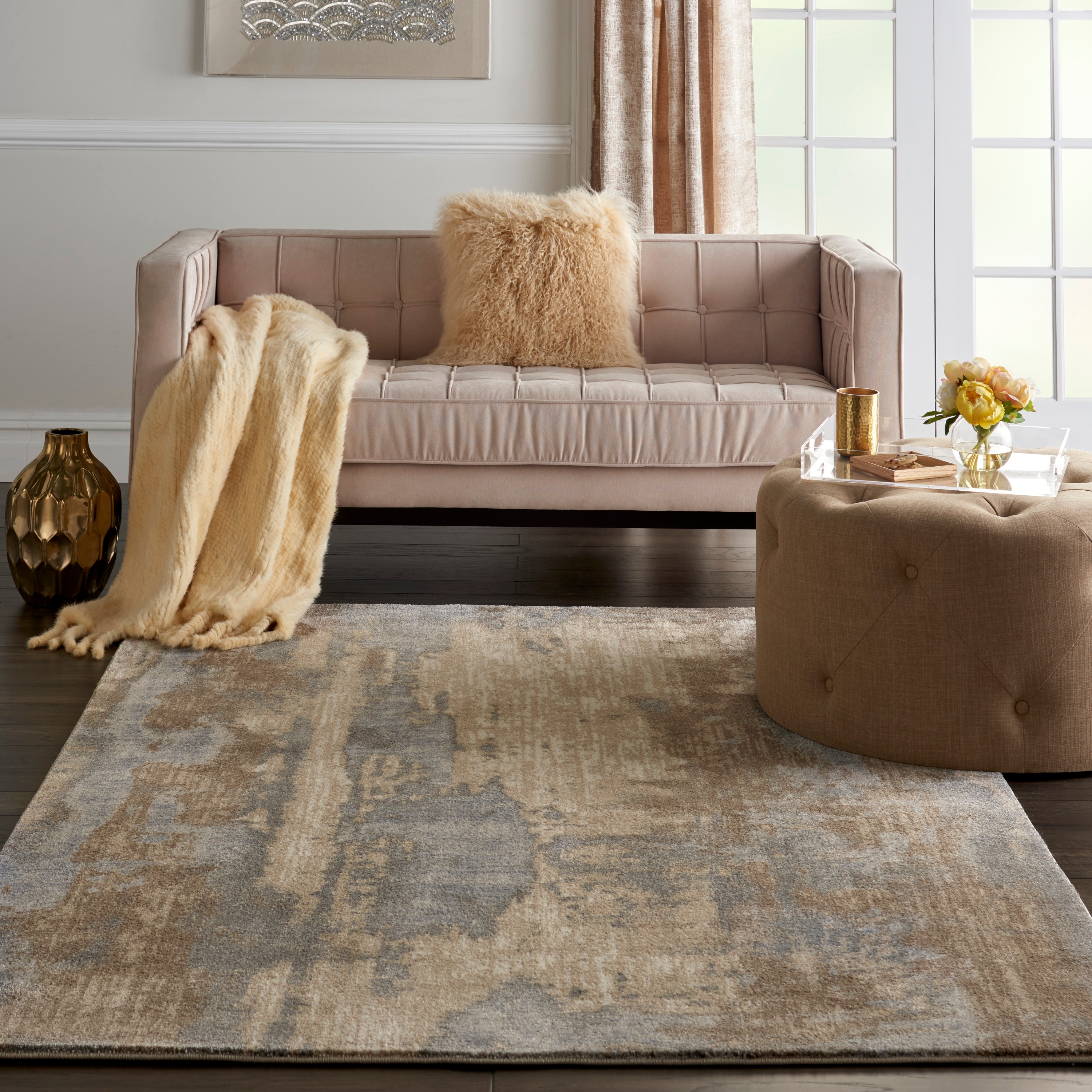 Moroccan Celebration Vintage Abstract Area Rug