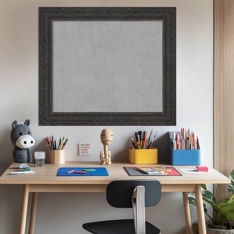 Amanti Art Attic Aged Black Framed