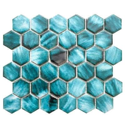 The Tile Life Agate 2x2 Porcelain Backsplash Wall Tile