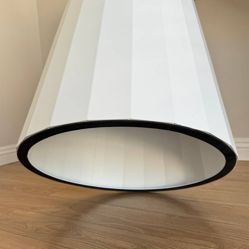 Angie Modern Contemporary Round Dining Table White