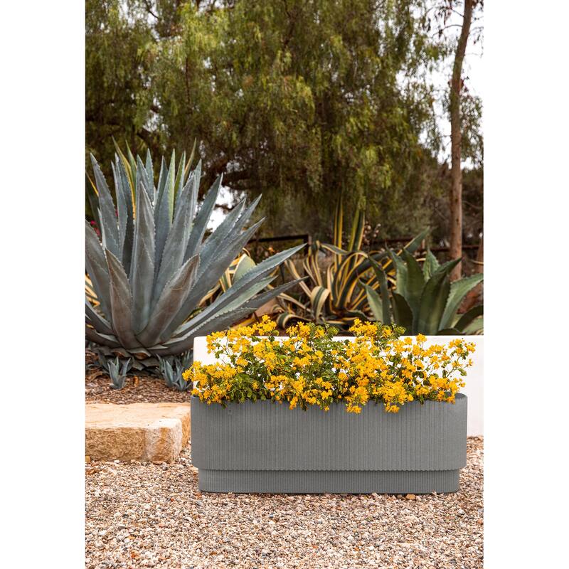 Veradek Demi Series 42'' Self-Watering Plastic Garden Bed