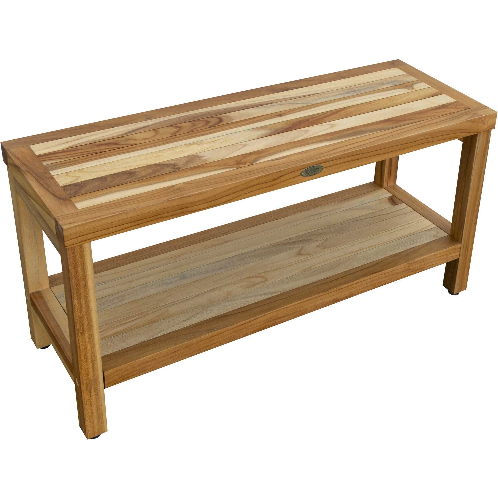 Teak bench bed bath and beyond 2025