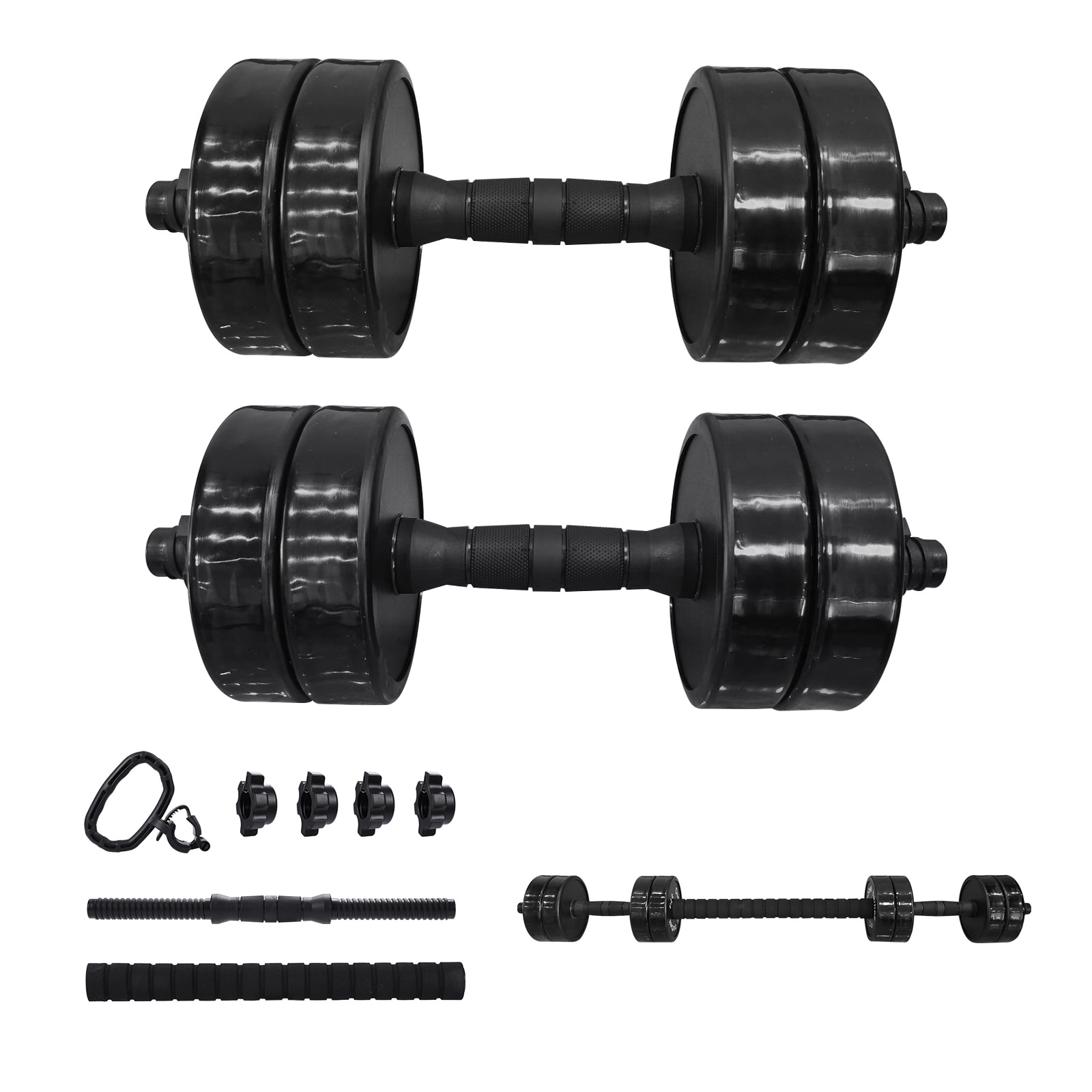 Convertible dumbbells discount
