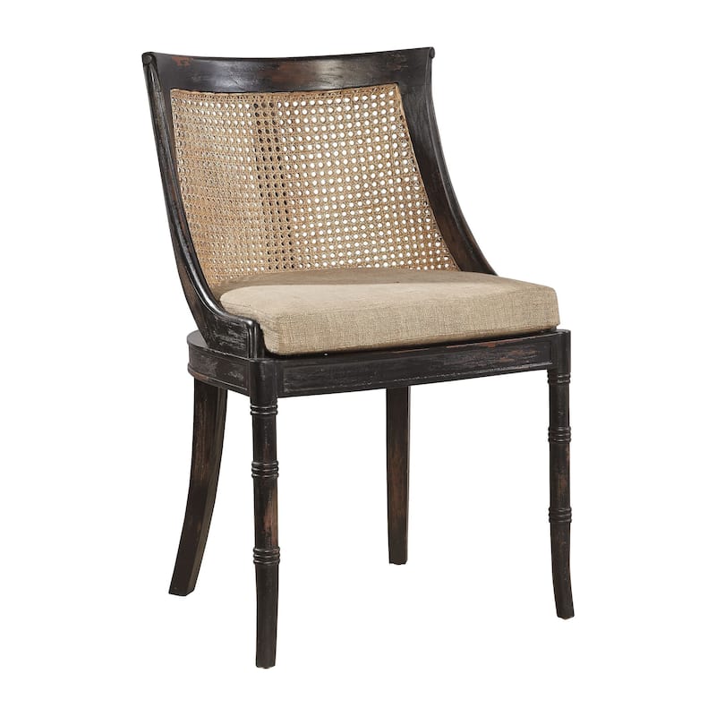 Rochelle Mahogany & Cane Side Chair