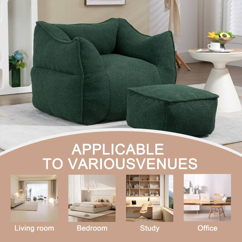 Adult and children's bean bag sofa, indoor and outdoor