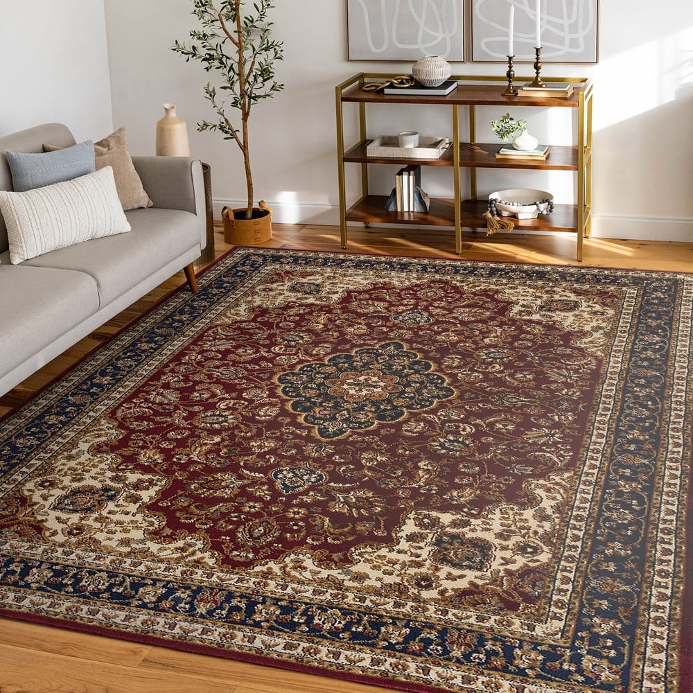 Soho Traditional Floral Indoor Area Rug