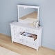 preview thumbnail 10 of 15, Simply Solid Evalie Panel Bedroom Set