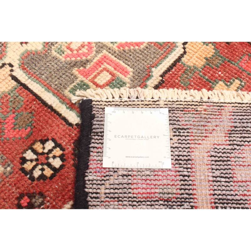 ECARPETGALLERY Hand-knotted Antalya Vintage Red Wool Rug - 3'11 x 6'6